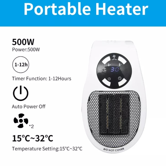 Portable Electric ⚡ Heater - Picture 3 of 6